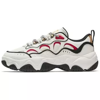 Anta Good Things Happen Flowing Light Versatile Trendy Non-Slip Lightweight Low-Top Casual Shoes Men Casual Shoes White Black Red 112518853-7 40