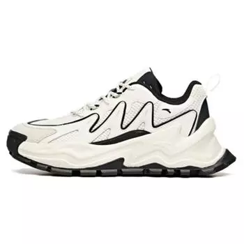 Anta Горячие нескользящие прочные низкие спортивные повседневные туфли женские кроссовки белые черные 922048880-3 40