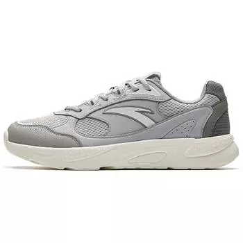 Anta Gravity Comfortable Versatile Slip-Resistant Wear-Resistant Low-Top Casual Shoes Men sneaker Gray 112528812-4 42