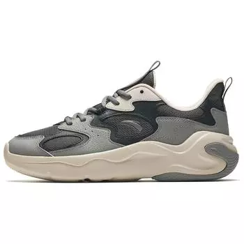 Anta Gravity Sports Comfortable Non-Slip Wear-Resistant Breathable Low-Top Casual Shoes Men Casual Shoes Gray Black 112518811-3 39