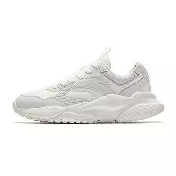 Anta Gravity Trendy Versatile Wear-Resistant Height-Increasing Low-Top Casual Shoes Women sneakers White Gray 922418854-9 38