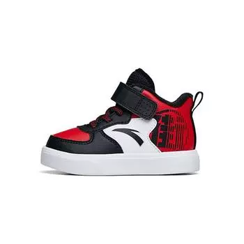 Anta High-Top Learning Walking Shoes Baby sneaker Black Red 312140053A-2 20