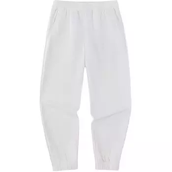Anta Свободные дышащие повседневные брюки с высокой талией, женские низы, ванильно-белые 962517310S-2 M