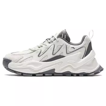 Anta Hot Fabric Versatile Fashion Shock Absorption Low-Top Casual Shoes Women sneaker White Gray 922348886-2 39