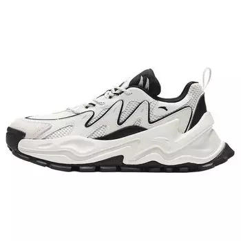 Anta Hot Shock Absorbing Wear Resistant Low Top Casual Shoes Women sneakers Black White 922348886-1 39