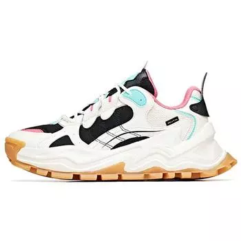 Anta Hot Slip Resistant Durable Low Top Casual Shoes Women sneakers White Black Pink 922028881-4 38