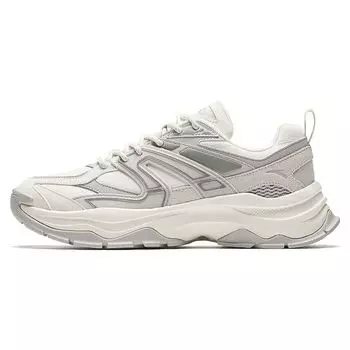 Anta Hot Удобные амортизирующие прочные низкие повседневные туфли мужские повседневные туфли белые серые 912348806-1 40