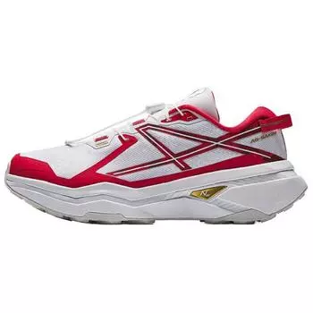 Anta Hunter 2 Champion Comfortable Trendy Non-Slip Supportive Cushioning Low-Top Trail Running Shoes Men sneaker White Gray Red 112515502AS-1 40
