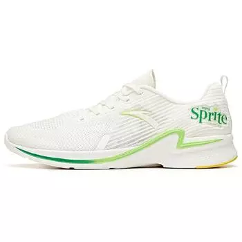 Anta Hydrogen Run 2 Sports Shock Absorption Durable Low-Top Running Shoes Men Sneakers Ivory-White 112025540-11 40