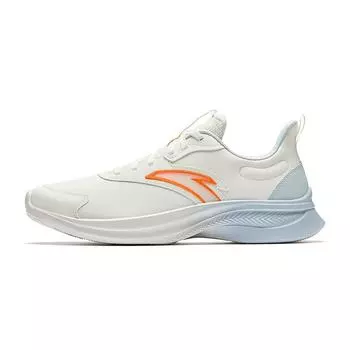 Anta Hydrogen Running Series Gz Comfortable Simple Non-Slip Wear-Resistant Low-Top Running Shoes Men Sneakers White Blue Orange 912515520-7 39
