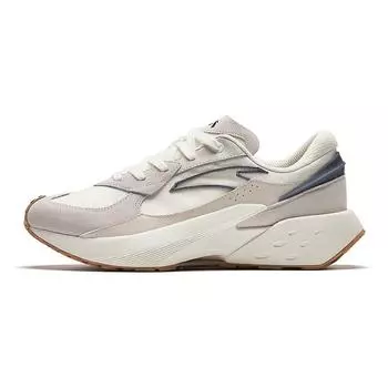 Anta Ice Sugar 4 Comfortable Versatile Shock Absorbing Non-Slip Wear-Resistant Low-Top Casual Shoes Men sneaker White Gray 912428802-1 40.5