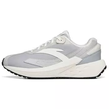 Anta Ice Sugar модные повседневные амортизирующие нескользящие износостойкие легкие низкие кроссовки мужские кроссовки серые белые 912248856-1 40