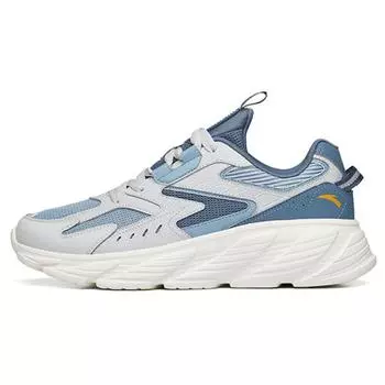 Anta Intercity Running Series Fabric Leather Shock Absorbing Non-Slip Wear-Resistant Breathable Lightweight Low-Top Casual Shoes 912245510-3 44.5