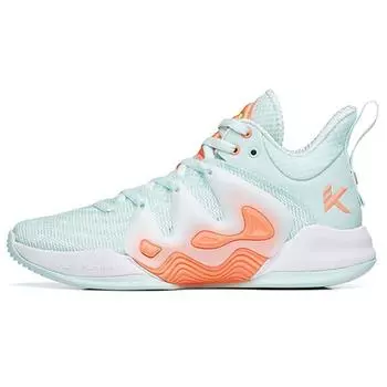 Anta Jianshan 1 прочные нескользящие низкие баскетбольные кроссовки мужские кроссовки синие оранжевые 112221623S-1 42