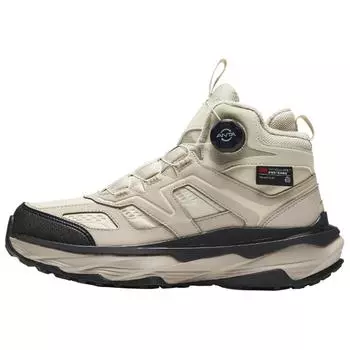 Anta Jumping Ridge 2 High-Top Casual Shoes Men Sneakers Dark-Beige Black 112518965-4 40