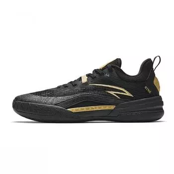 Anta Kai 1 Team Fashion Versatile Shock Absorption Non-Slip Wear-Resistant Low-Top Basketball Shoes Men sneaker Black Gold 112531622-4 44