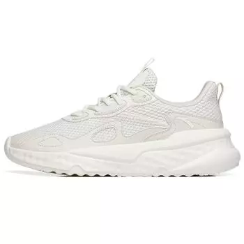 Anta Кеды женские Lifestyle Series Mesh Sports Low-Top повседневные кроссовки Белые Серые 122238869S-1 39