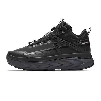 Anta Keshan V2 Comfortable Simple Non-Slip Wear-Resistant Mid-Top Outdoor Functional Shoes Men Shoes Basic-Black 112446668A-1 40