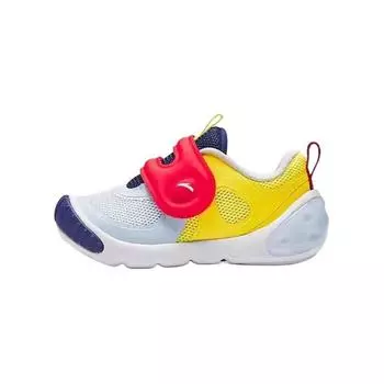 Anta Kids 5U Comfortable Non-Slip Lightweight Low-Top Walking Shoes Baby Shoes Sky-Blue Durian-Yellow Classic-Red 312430003-2 24