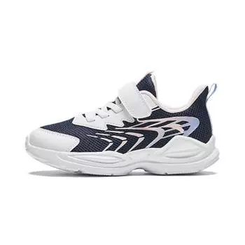 Anta Kids Casual Versatile Durable Breathable Low-Top Running Shoes Kids sneaker Blue White Pink A22439905-3 28