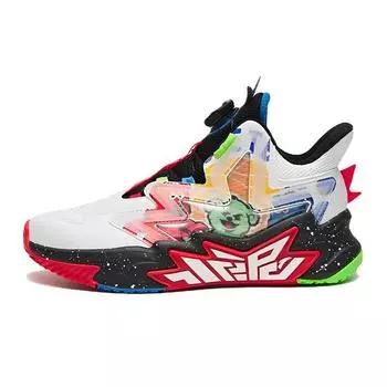 Anta Kids Cement Nemesis Non-Slip Wear-Resistant Mid-Top Basketball Shoes Kids basketball shoes 312241112-1 40
