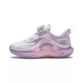 Anta Kids Comfortable Lightweight Rotating Button Shock Absorbing Wear Resistant Low Top Running Shoes Kids running shoes 322419901-6 28