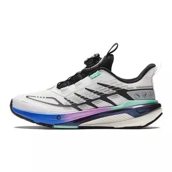 Anta Kids Comfortable Non-Slip Durable Low-Top Running Shoes Kids sneakers White Gray 312345502-1 35