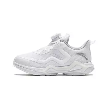 Anta Kids Comfortable Versatile Non-Slip Wear-Resistant Low-Top Running Shoes Kids Running Shoes Anta-White 332349905S-5 28