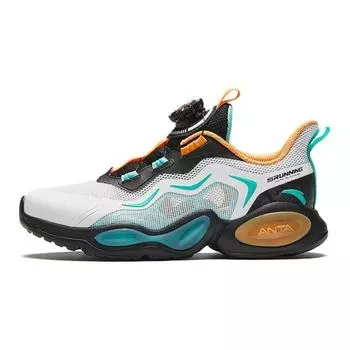 Anta Kids Comfortable Versatile Shock Absorbing Breathable Low Top Running Shoes Kids Running Shoes A312425508-1 39