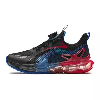 Anta Kids Durable Breathable Low-Top Running Shoes Kids sneakers Black Red Blue 312415551-4 36