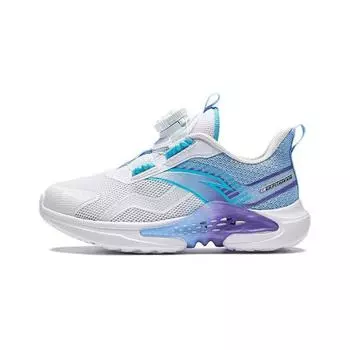 Anta Kids Durable Low-Top Running Shoes Kids sneaker White Blue A322429937-1 29