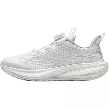 Anta Kids Hailang 3.0 Comfortable Versatile Shock Absorbing Durable Low Top Running Shoes Kids Running Shoes White 332535520S 33