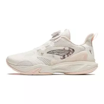 Anta Kids Lightweight Low-Top Running Shoes Kids sneaker White Pink 322415510-2 34
