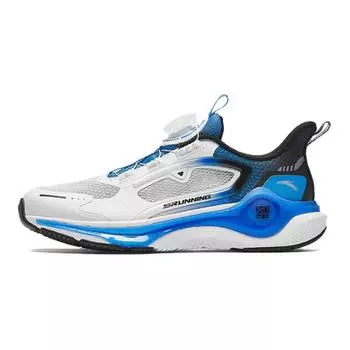 Anta Kids Lingyun 2.0 Comfortable Sports Test Non-Slip Durable Low-Top Running Shoes Kids running shoes White Blue Black 312435512-1 33
