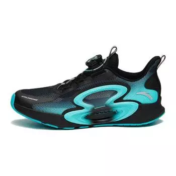 Anta Kids Monthly Comfortable Non-Slip Shock Absorbing Durable Low-Top Running Shoes Kids running shoes Black Green 312325518H-6 37