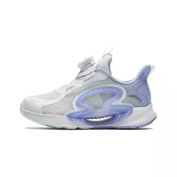 Anta Kids Monthly Physical Test Breathable Durable Low-Top Running Shoes Kids sneaker White Blue Green A322429999-3 28
