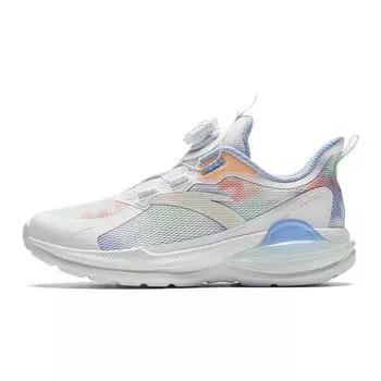 Anta Kids Non-Slip Wear-Resistant Breathable Low-Top Running Shoes Kids sneaker White Blue A322325586H-1 35