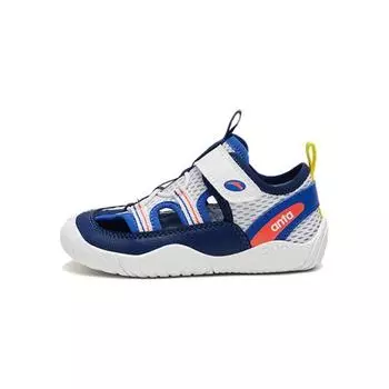 Anta Kids Non-Slip Wear-Resistant Low-Top Shoes Baby Shoes White Blue 312220013H-1 20