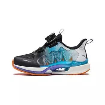 Anta Kids Wind Chaser 6.0 Comfortable Simple Physical Test Shock Absorption Wear Resistant Low Top Running Shoes Kids Running Shoes 312429901-4 28