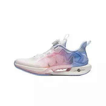 Anta Kids Wind Chaser 6.0 Shock Absorbing Durable Low Top Running Shoes Kids Running Shoes Pink 322425517-4 37