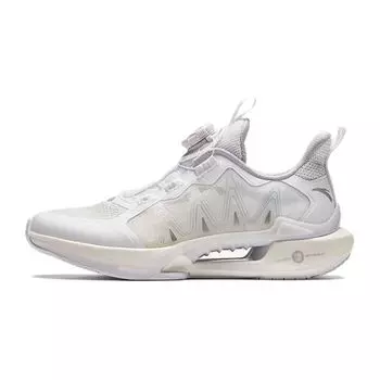 Anta Kids Wind Chaser 6.0 Shock Absorbing Durable Low Top Running Shoes Kids running shoes White 332425517S-1 34