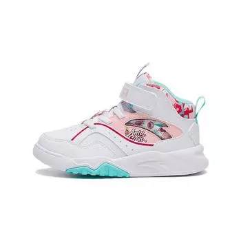 Anta Кролик Leap Thousand Mountains Flame 3 высокие детские кроссовки для скейтборда детские кроссовки для скейтборда белые синие розовые 322319993-4 28