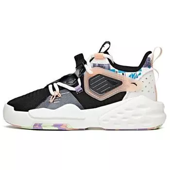 Anta Кроссовки Badass Mesh Casual Mid-Top женские кроссовки черные розовые белые 122128084-5 37.5