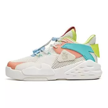 Anta Кроссовки Badass Series Mid-Top Детские кроссовки Белые Красные Черные A33028828-5 39