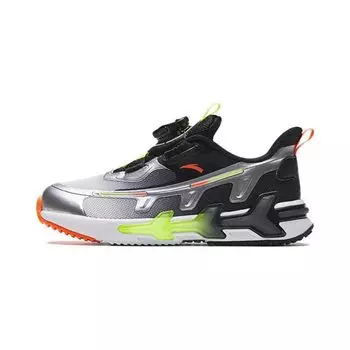 Anta Кроссовки Bow Speed Durable Low-Top для детей, детские кроссовки, черные, белые, синие 312339909-2 28