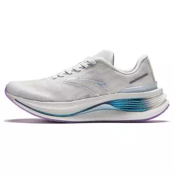 Anta Кроссовки Champion для бега Pro Shock Absorbing Durable Low Top женские кроссовки серо-фиолетовые 122425561-4 36