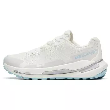 Anta Кроссовки Champion Lite Shock Absorbing Non-Slip Durable Low-Go для женщин, белые, серые, 122325661A-1 36