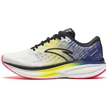 Anta Кроссовки Champion Running Shoes 3 Nitrogen Technology Shock Absorbing, износостойкие, низкие, мужские, белые, желтые, синие 112435562-9 41