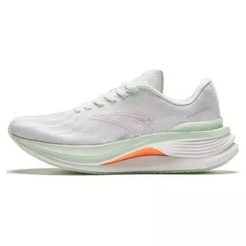 Anta Кроссовки Champion Running Shoes Pro Cushioning Durable Low-Top для женщин, белые, зеленые, оранжевые 122425561-1 35.5