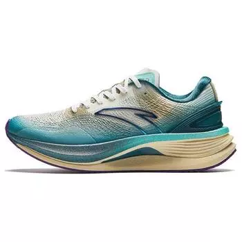 Anta Кроссовки Champion Running Shoes Pro - String Technology Прочные дышащие низкие мужские кроссовки желто-синие 112425563-7 40